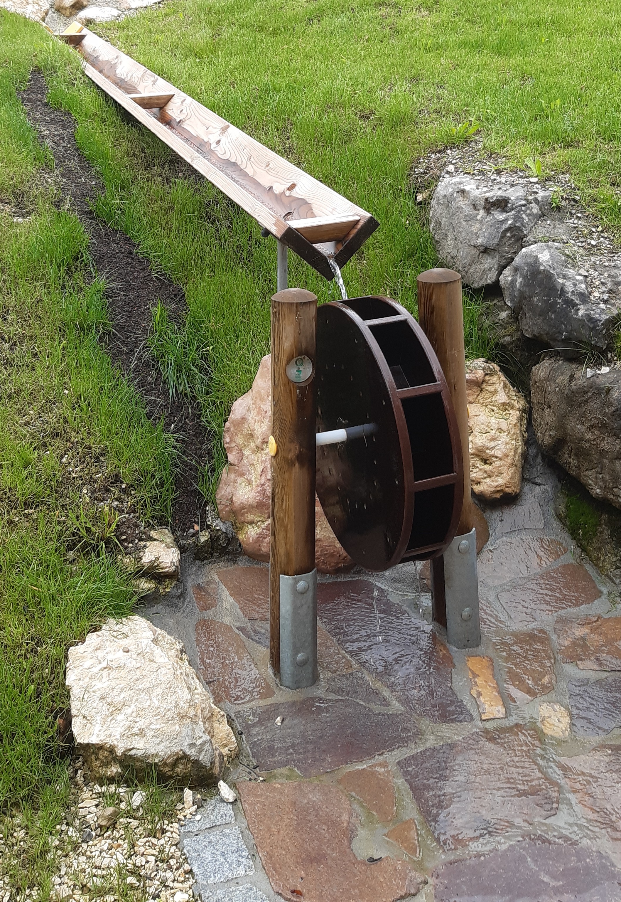 Wasserrad Ø 60 cm