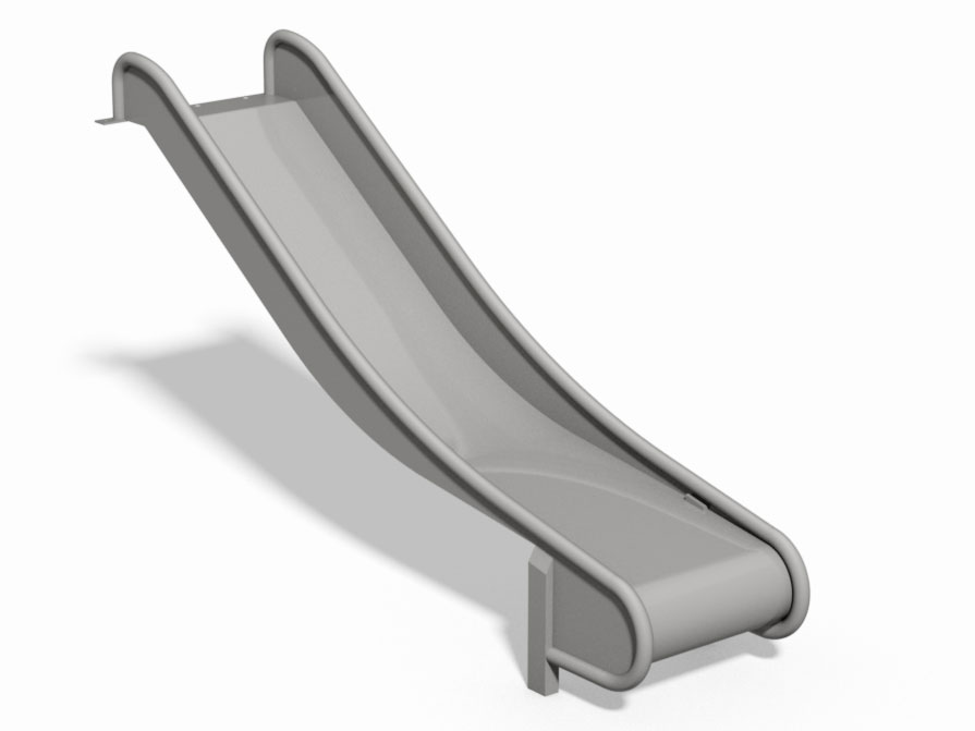 Hang- und Anbaurutsche Edelstahl PH 100