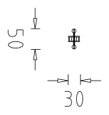 Wasserrad Ø 30 cm